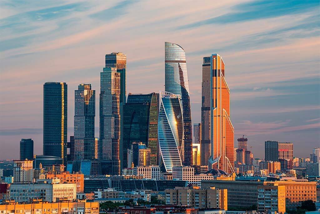Небоскрёбы Москва-Сити